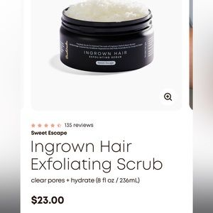 Bushbalm Ingrown Hair Exfoliating Scrub